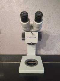 Микроскоп МБС-200 или МССО, фокус 100 или 170мм. Новый.