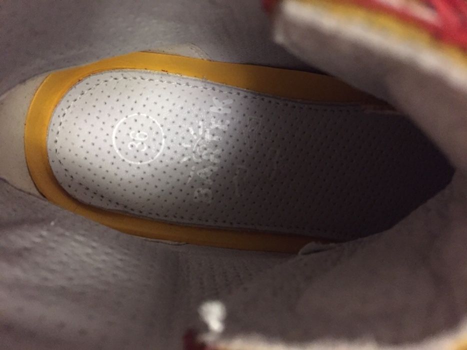 Ботинки бартек Bartek новые кожа 36 размер