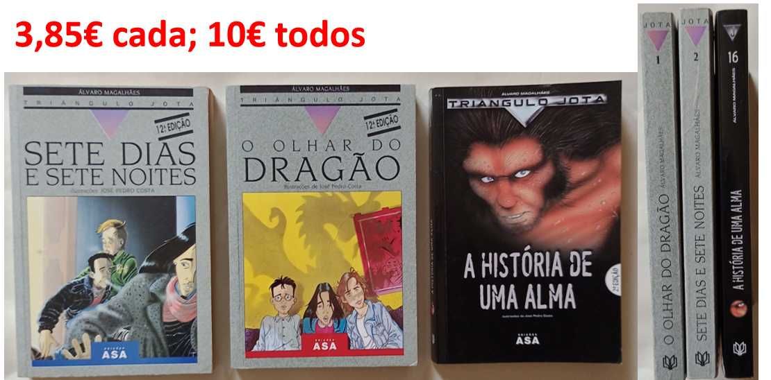 Coleções de Livros Infanto-Juvenis Usados em Ótimo Estado!