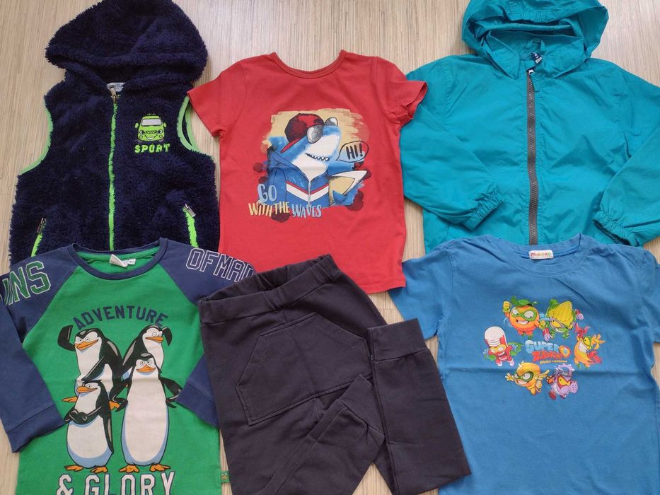 Paczka ubrań dla chłopca, rozmiar 116 #2 ~ CENA ZA CAŁOŚĆ
