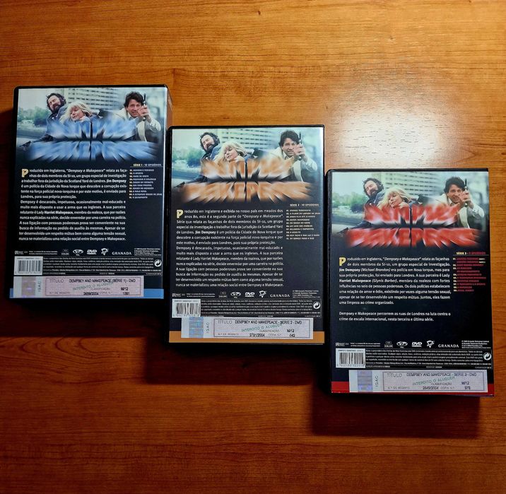 DEMPSEY E MAKEPEACE (Série Completa) - 30 Episódios/9dvds