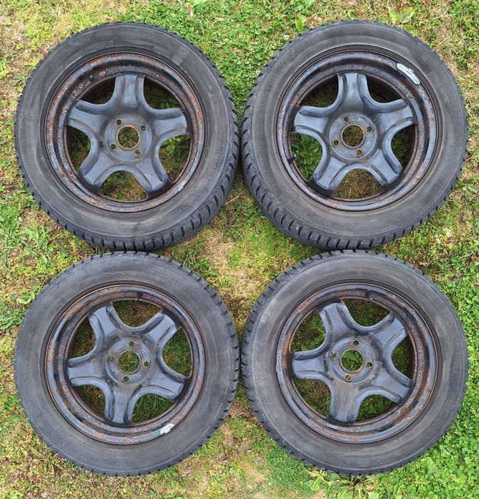 Opony zimowe 205/55 R16 z felgami Renault/Dacia 4x100