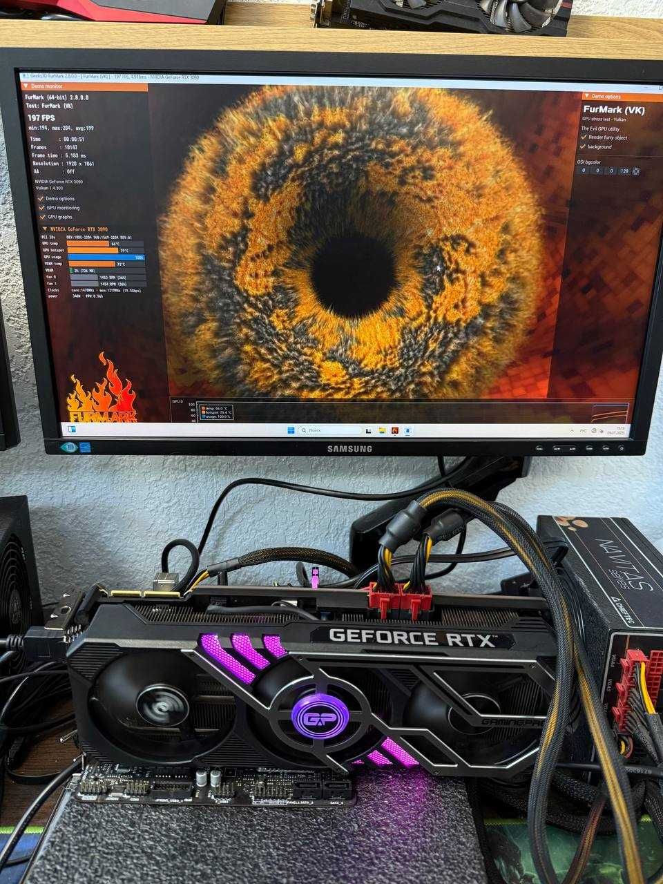 Відеокарта Palit RTX 3090 GamingPro OC 24GB GDDR6X