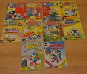 Seria komiksów Kaczor Donald z 1997 r 10 szt