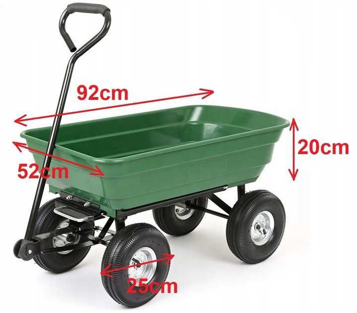 Тачка садова транспортна візок самоскид 350 кг ОЛХ доставка