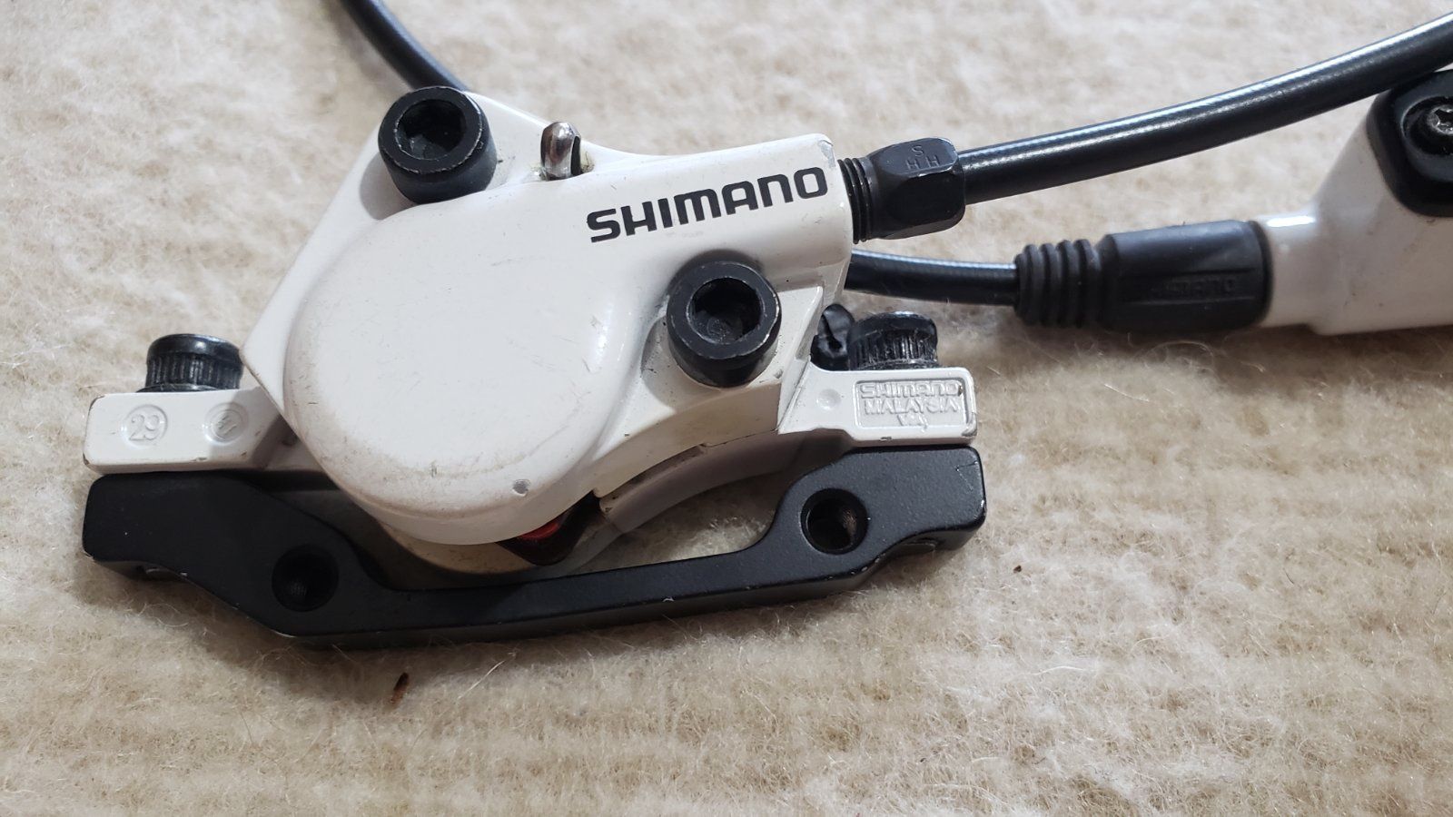 Тормоз передний дисковый shimano m-486