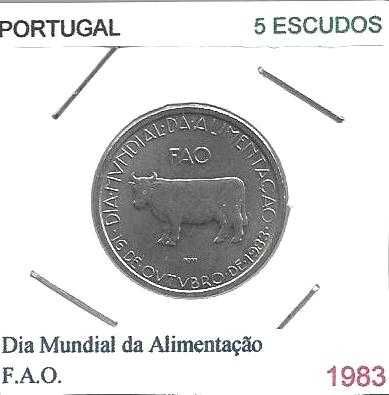 F.A.O. - Alimentação - - - Série - 1983 - - - - - Moedas