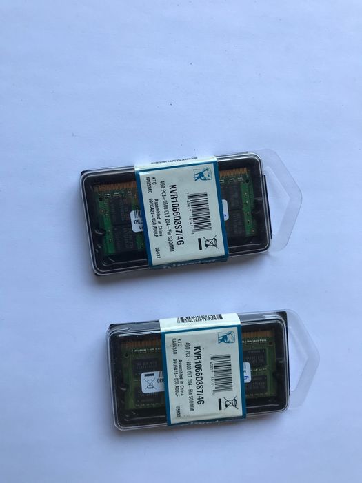 Memórias RAM 1Gb e 2Gb