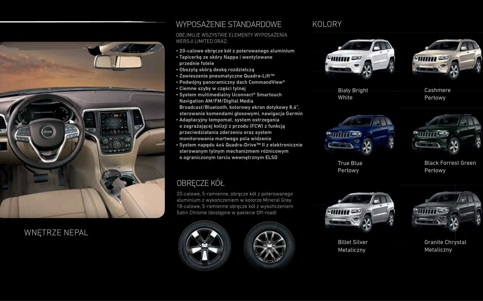 Jeep z polskiego salonu