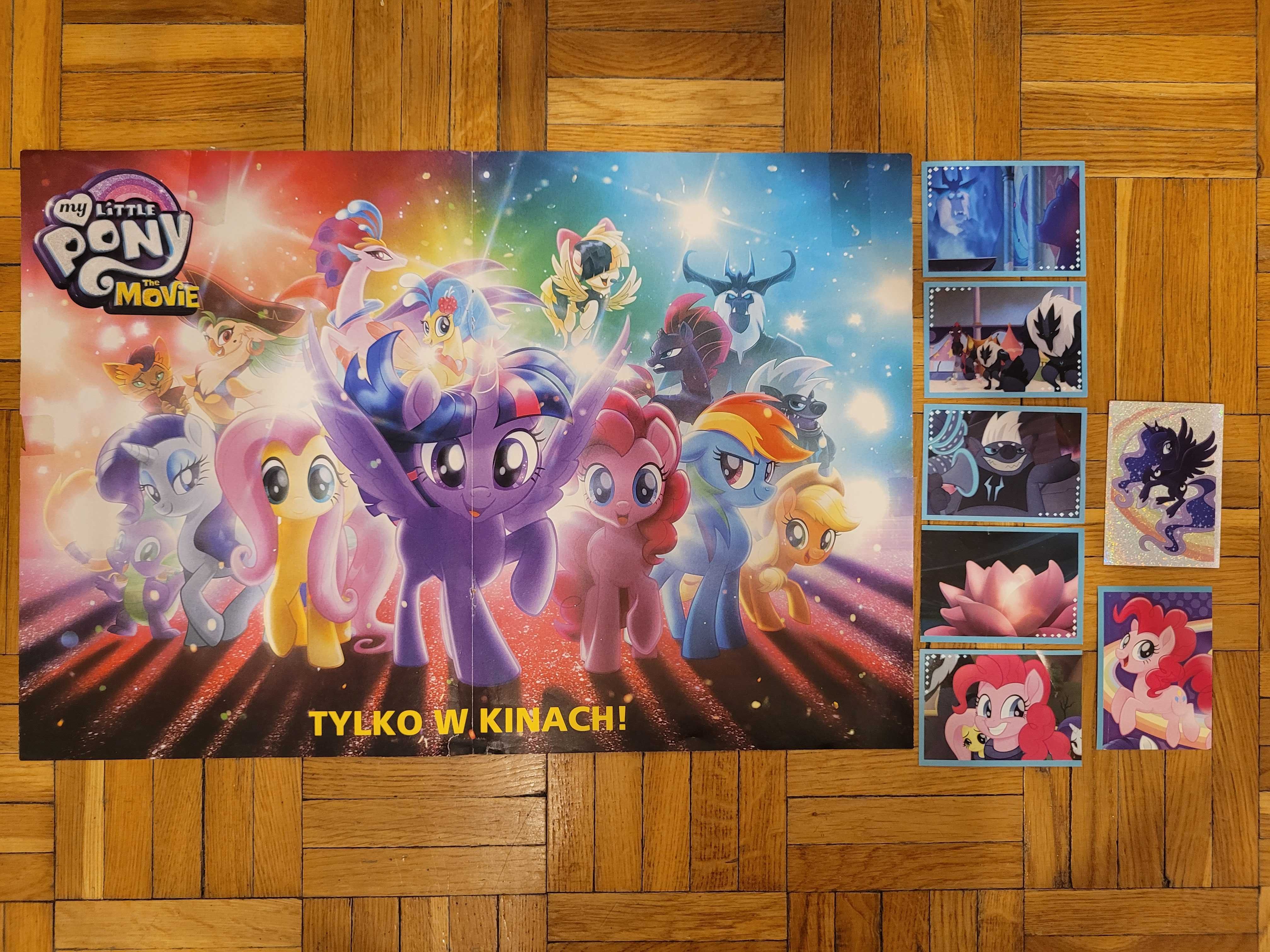 My little pony: kucyki, książka, naklejki, pieczątki, plakat, domki