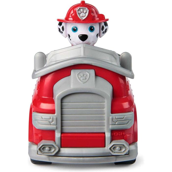 Psi Patrol Paw Patrol Pojazd Ratunkowy Fire Engine + Figurka Marshall