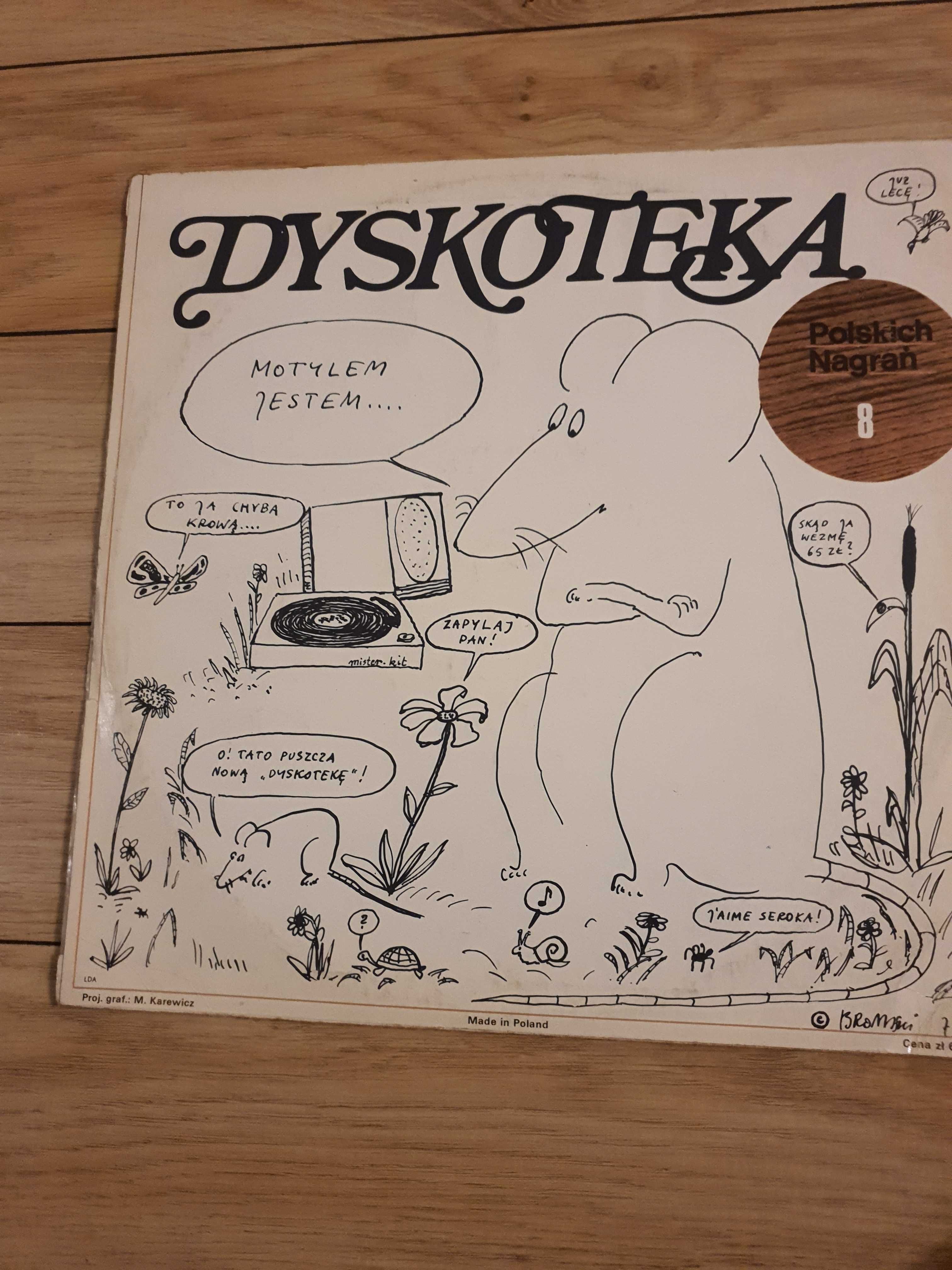 Płyta winylowa DYSKITEKA Polskich Nagrań nr8 Jacek Bromski  rok1975