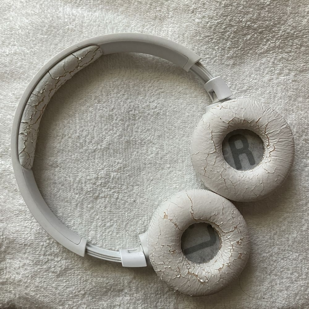 Słuchawki bezprzewodowe JBL Tune 600BTNC nauszne Bluetooth 4.1 białe