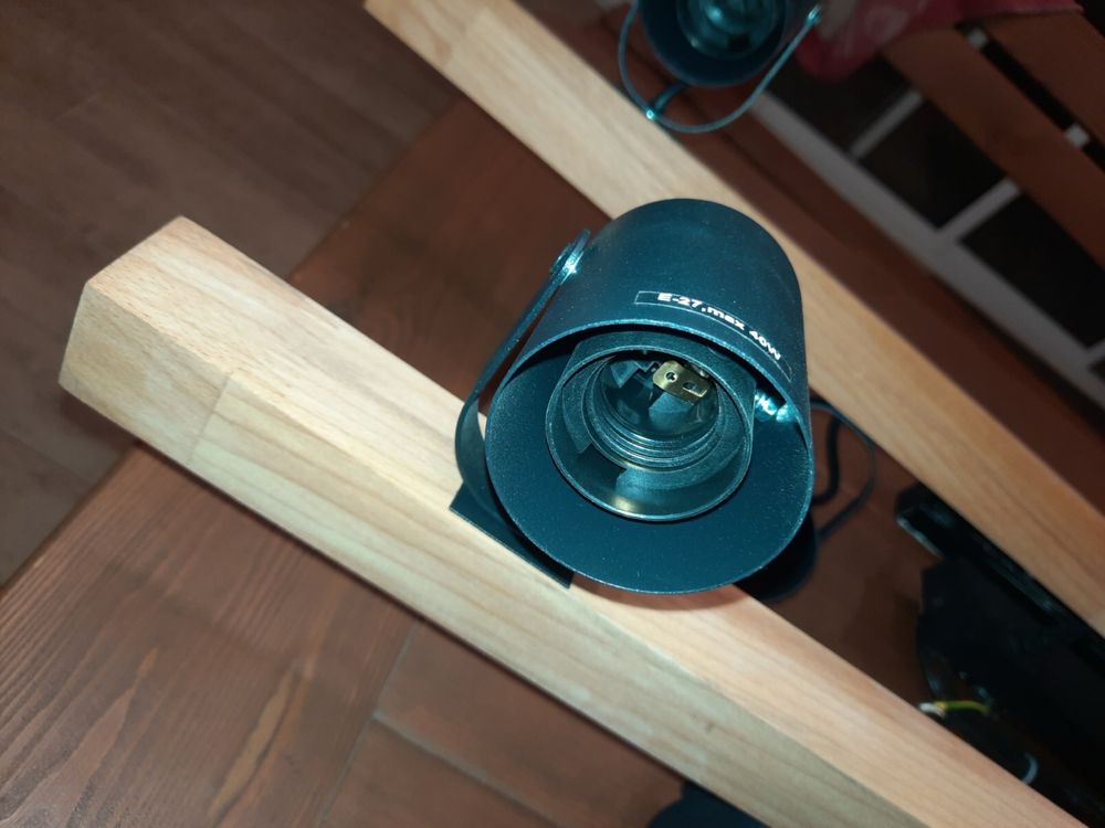 Світильник підвіс WDL Loft 6x40W E27 BK