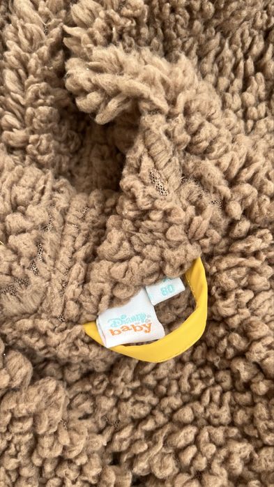 Жовтий утеплений дощовик mickey mouse