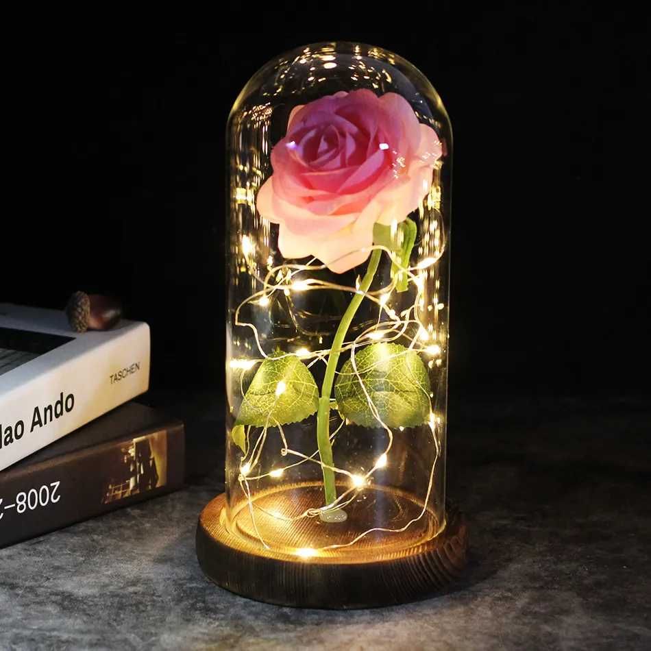 Rosa Led Decoração