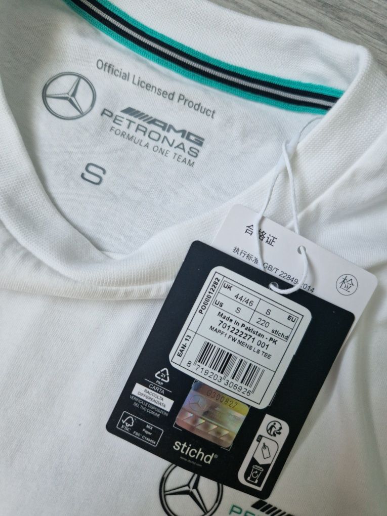 Koszulka longsleeve Mercedes AMG Petronas Formula One Team