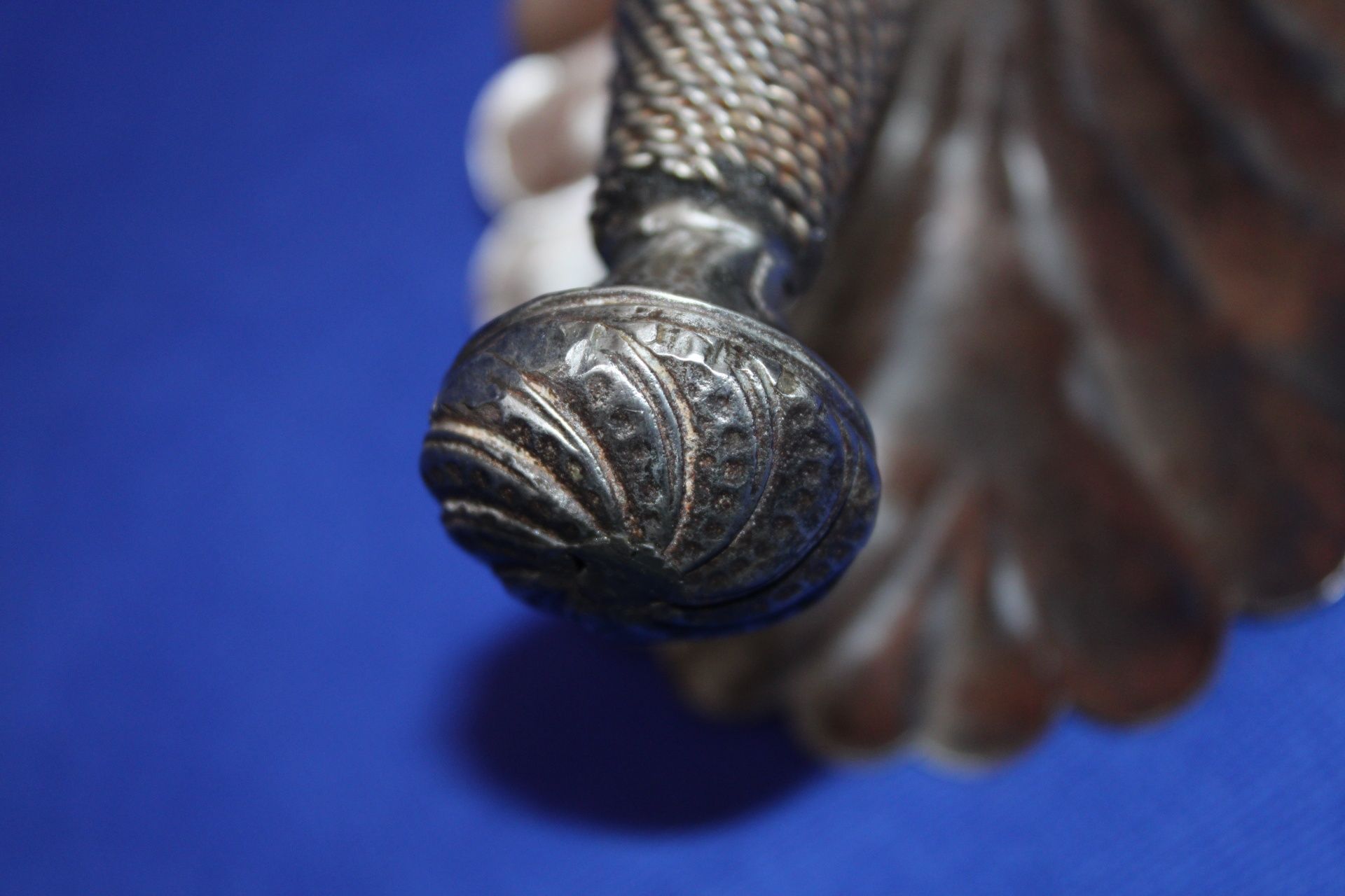 Espada curta ou adaga de mão esquerda século 16