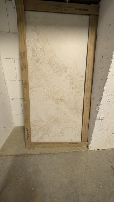 Gres szkliwiony Płytka Domino Alabaster Shine Mat - 3 plytki