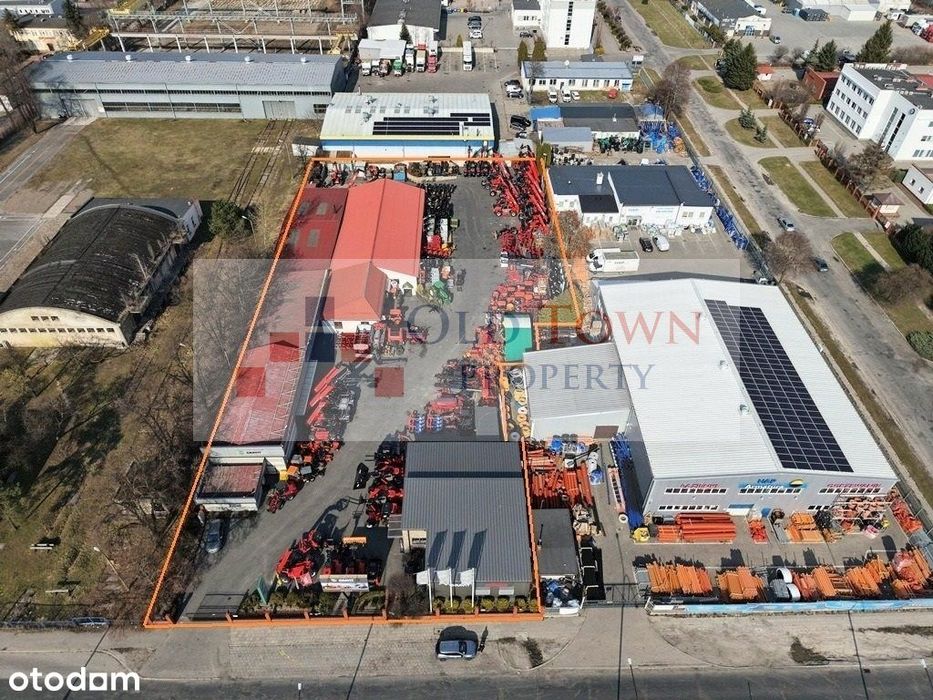 Obiekt magazynowo handlowy na działce 4952 m2