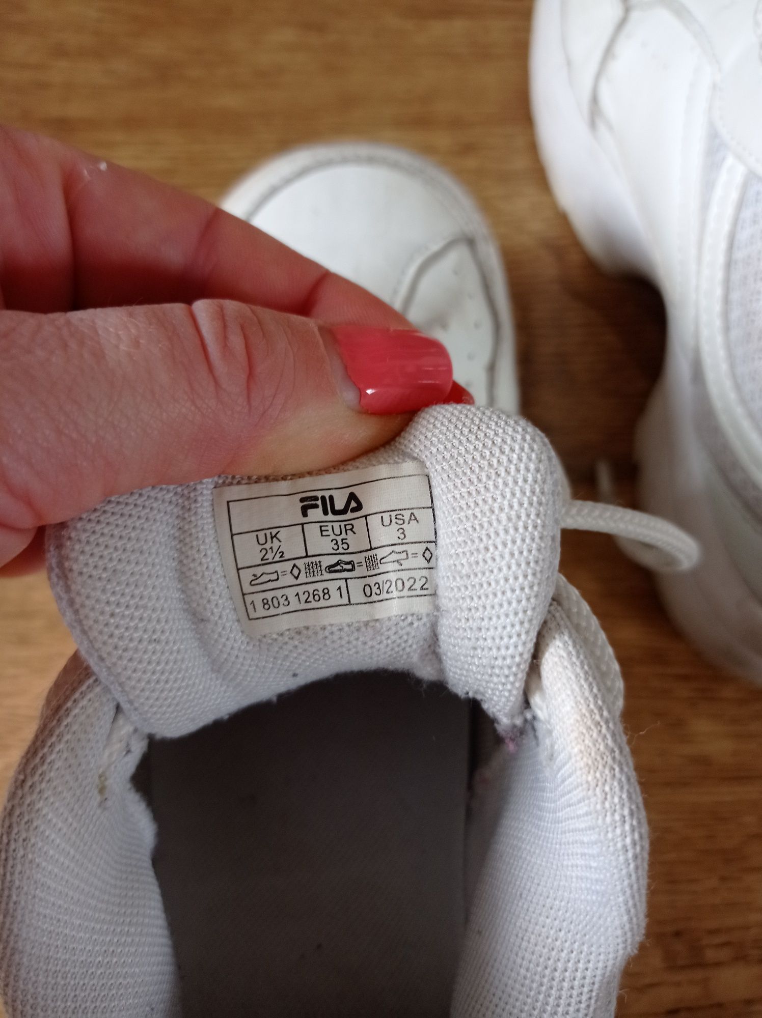 Sneakersy Fila r. 35 buty dziewczęce