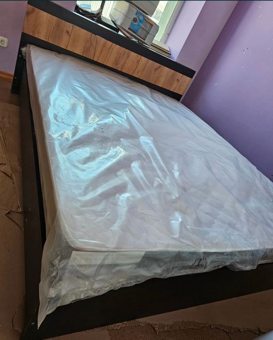 Ліжко+матрас, кровать двоспальні 160×200