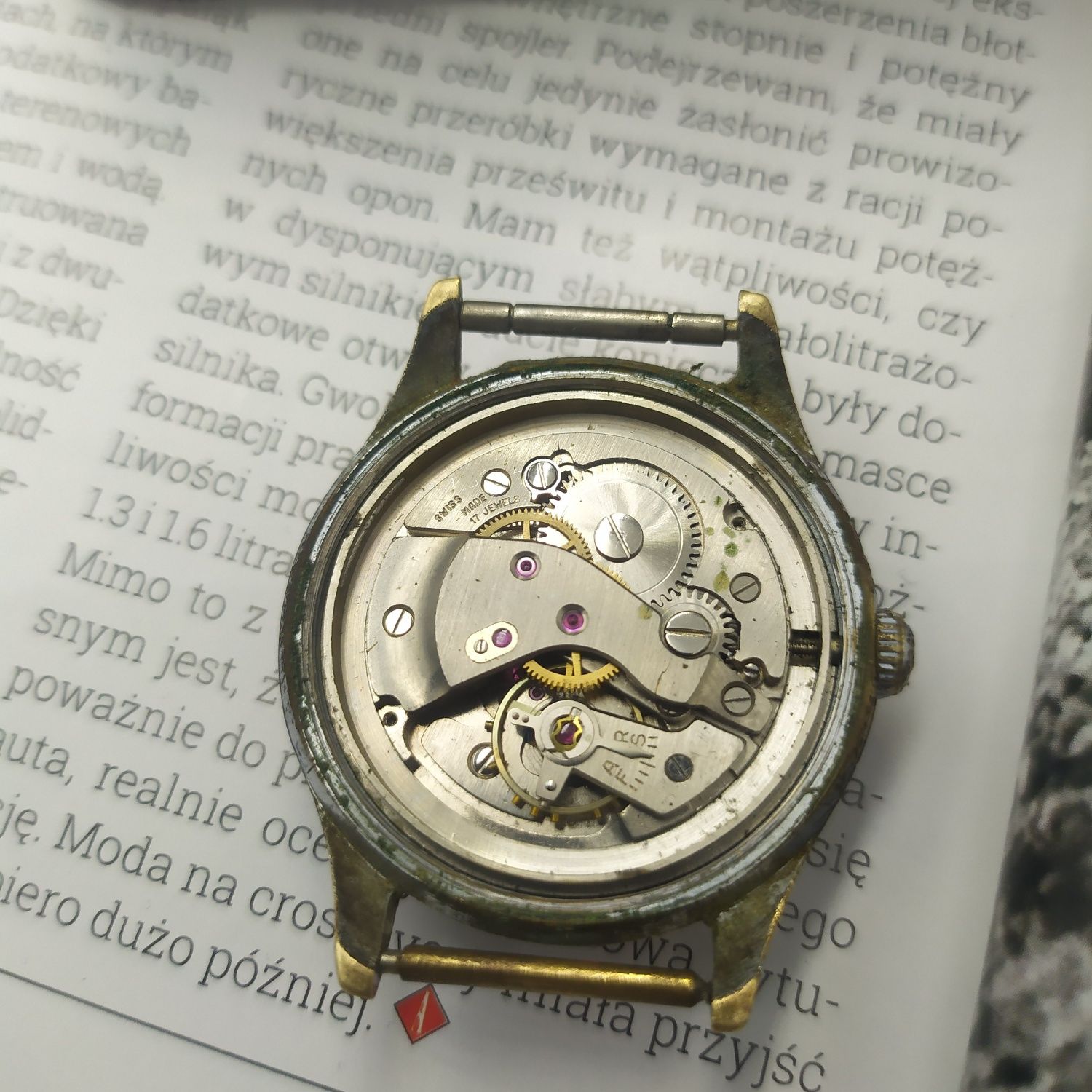 Zegarek Pallas Swiss mechaniczny 17jewels