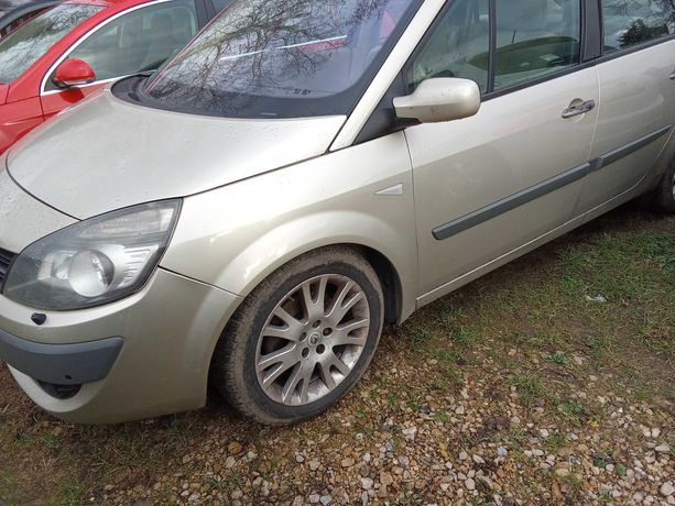 Renault scenic II lift fl ted11 zderzak pdc błotnik klapa drzwi xenon