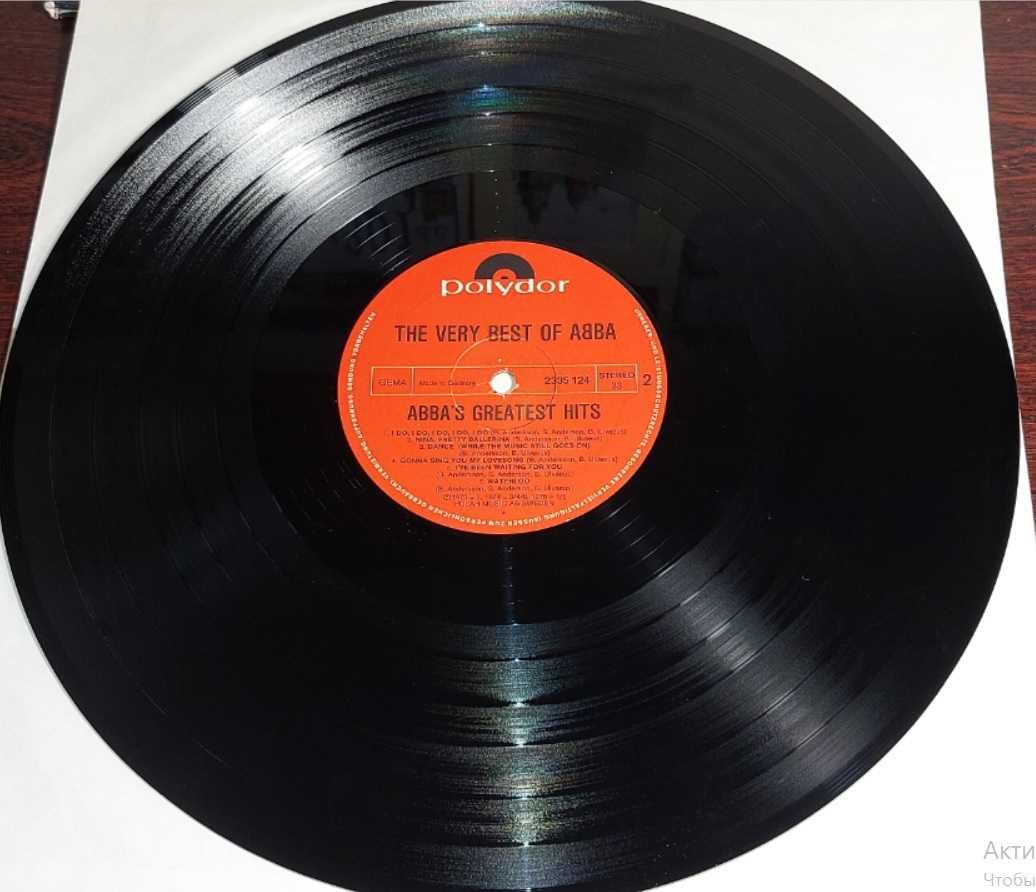 ABBA – The Very Best Of ABBA (ABBA's Greatest Hits) 2LP