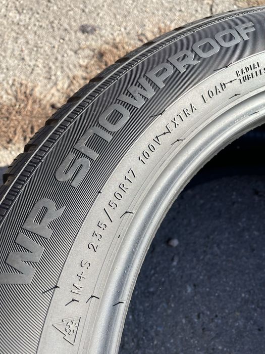 235/50 R17 Nokian (Фінляндія) 4шт./ зима
