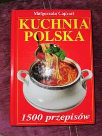 Książka kucharska Kuchnia Polska 1500 przepisów dania zupy sałatki