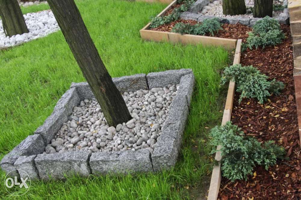 Kamień murowy z granitu KRAWĘŻNIK kostka granitowa 40x20x10