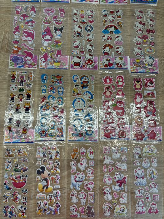 Стікери дитячі, наліпки