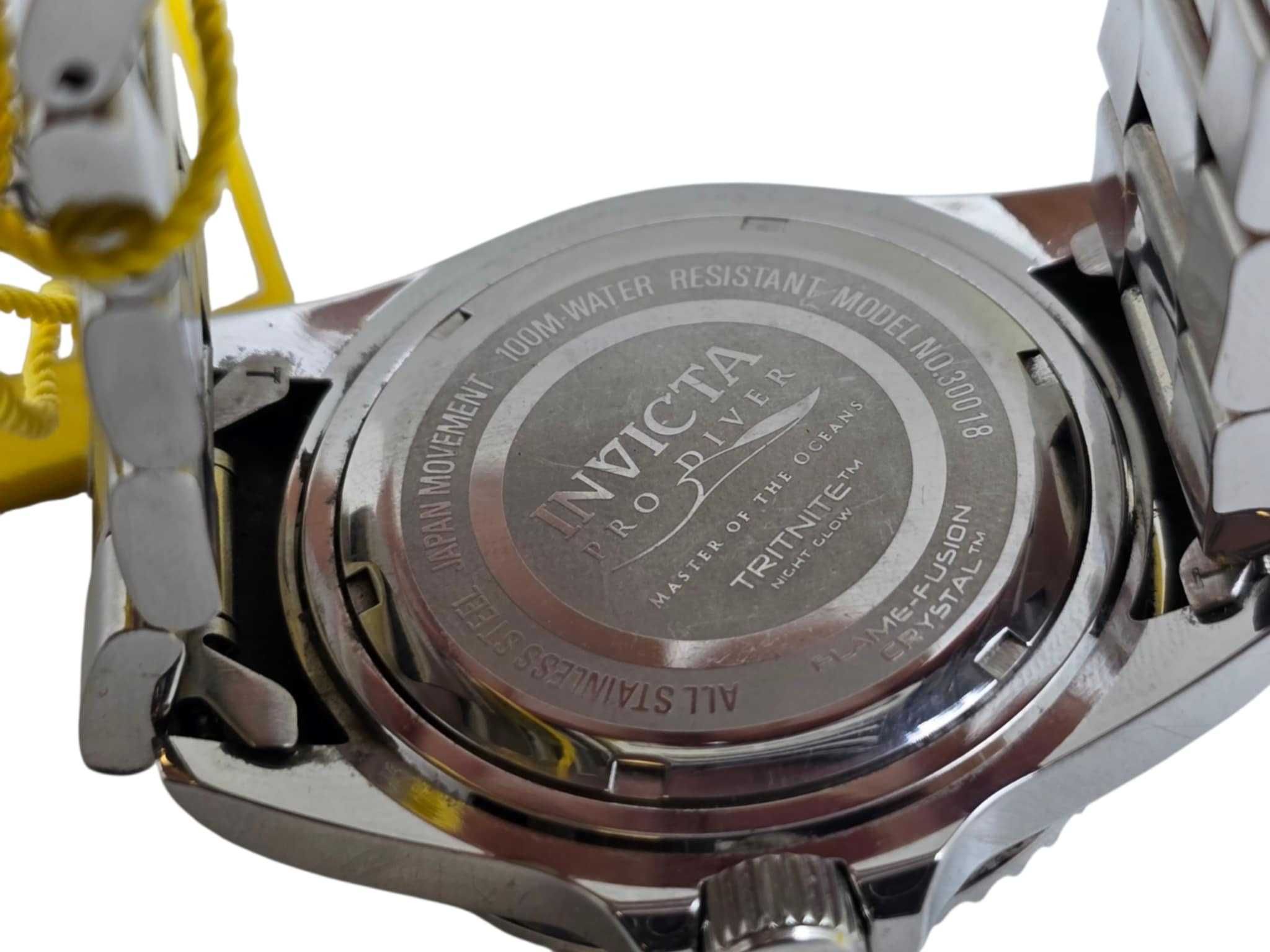 Zegarek Invicta Pro Diver  30018  - zestaw - WR100 - Seiko PC32A
