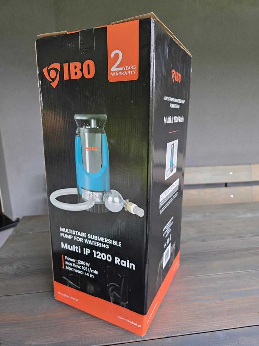 Pompa zatapialna do wody deszczowej IBO Multi IP 1200 Rain Nowa 1200W