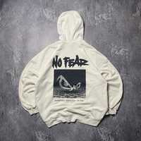 no fear hoodie | реповий худак ноу фір rap sk8 hoodie