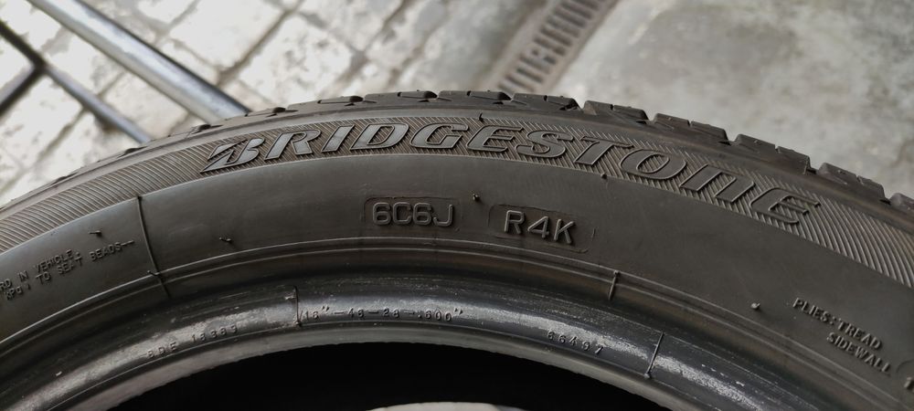 4x 185/50R16 Bridgestone Turanza T001 81H 6,62mm