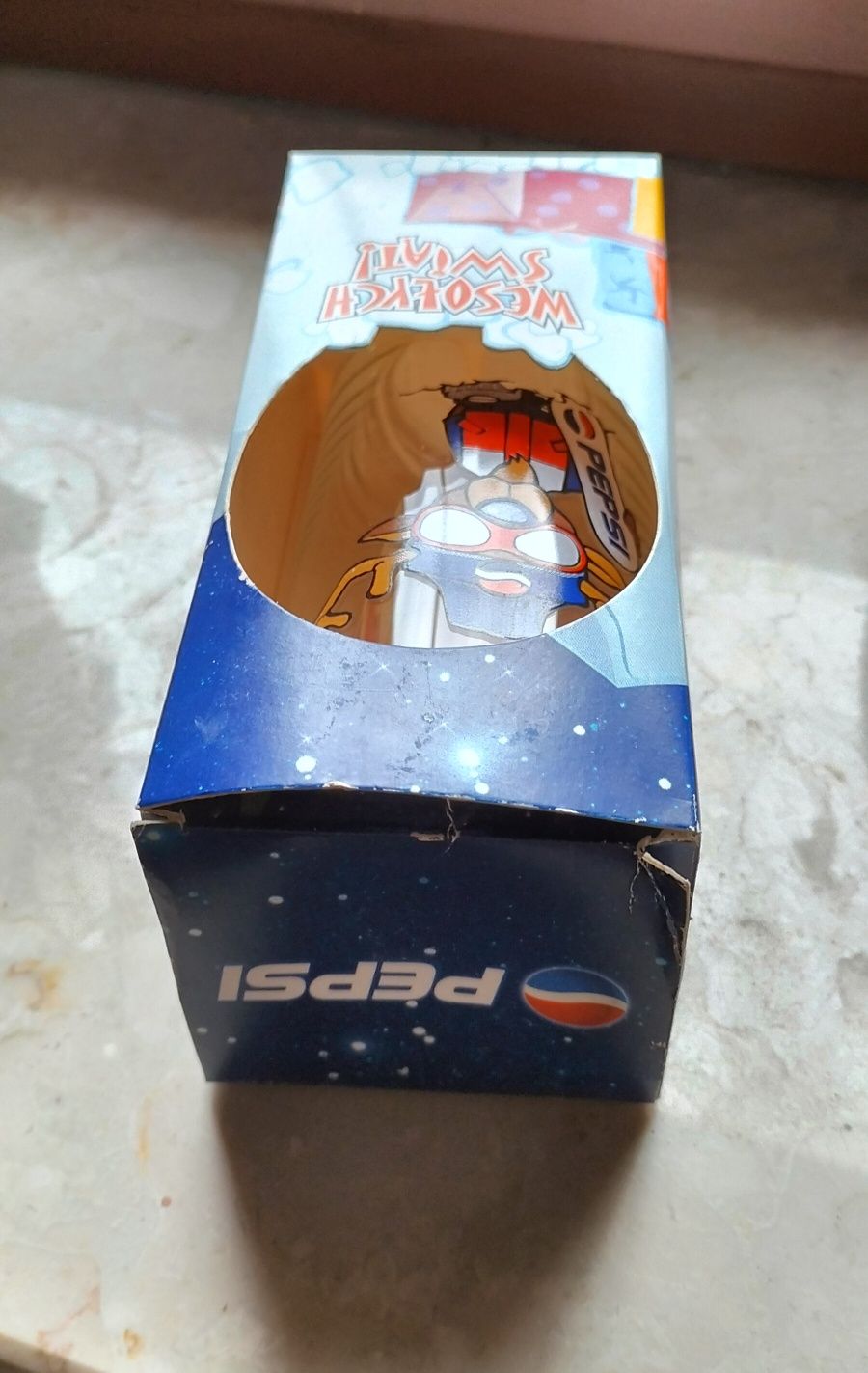 Piękne kolekcjonerskie szklanki Pepsi z nadrukiem Renifera 0,3 L -4 sz