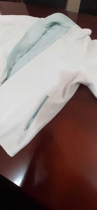 Casaco polar branco