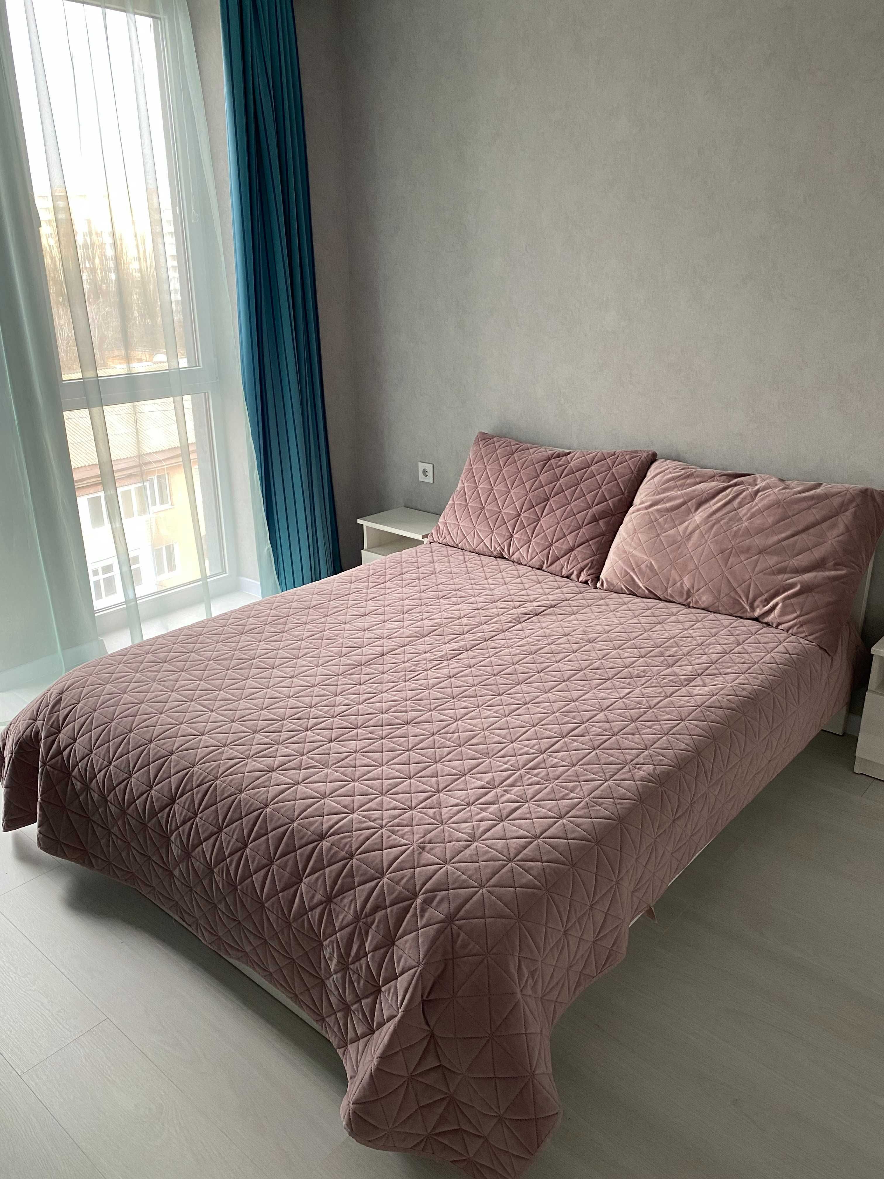 Покривало Engblomme Jysk Юск 220x240см рожевe