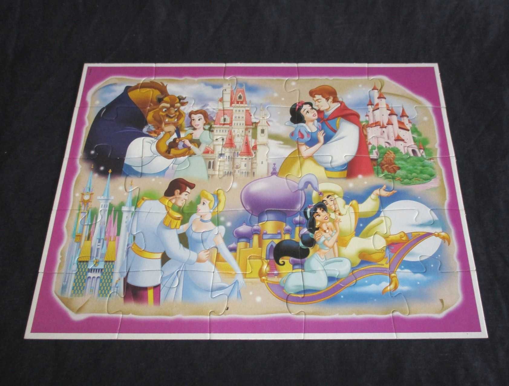 Conjunto de Puzzles e Jogos Educa Disney Princess Aprendo Inglês Selva