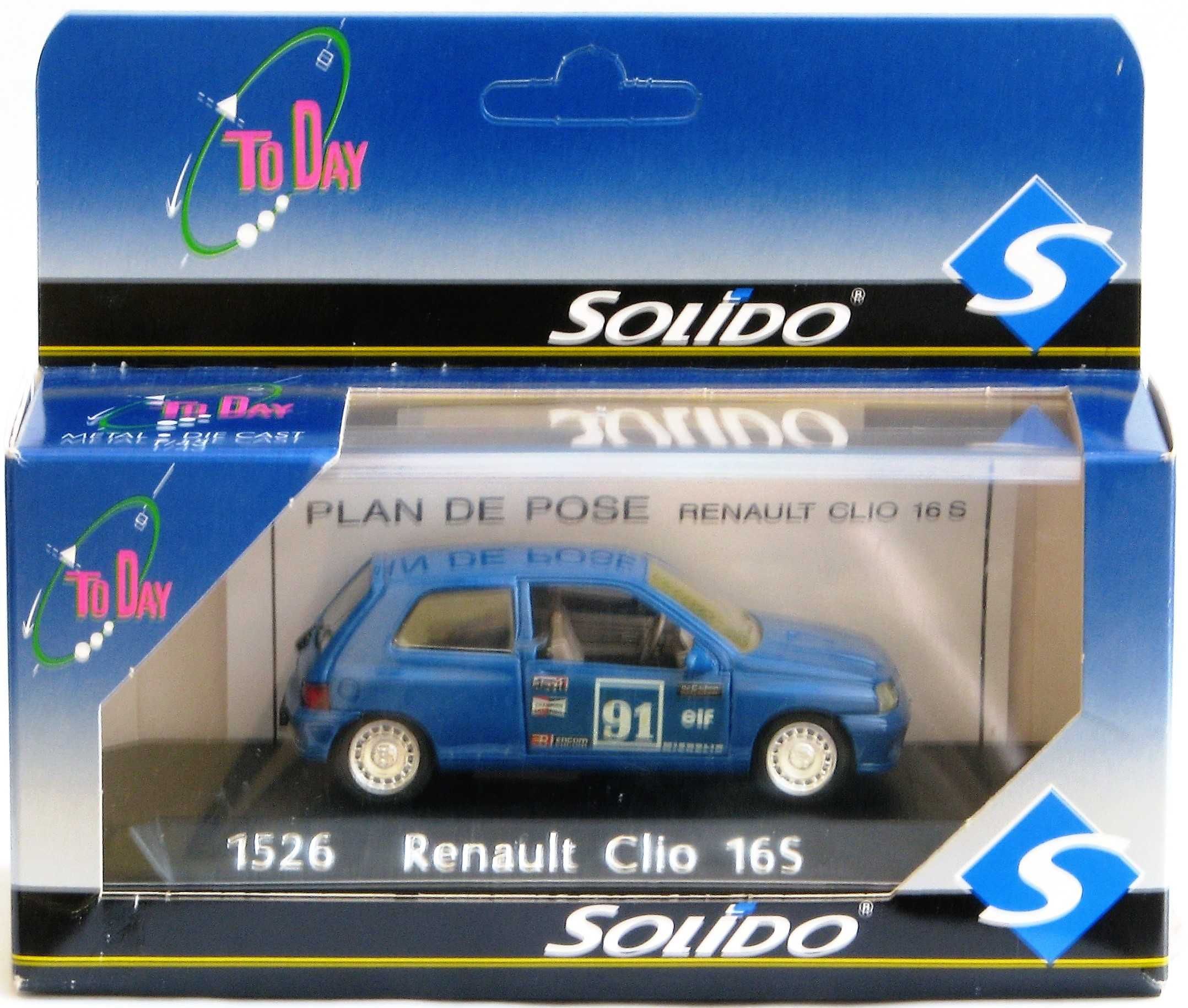 Miniaturas Ford Focus WRC Renault Clio Solido 1/43 c/ caixa
