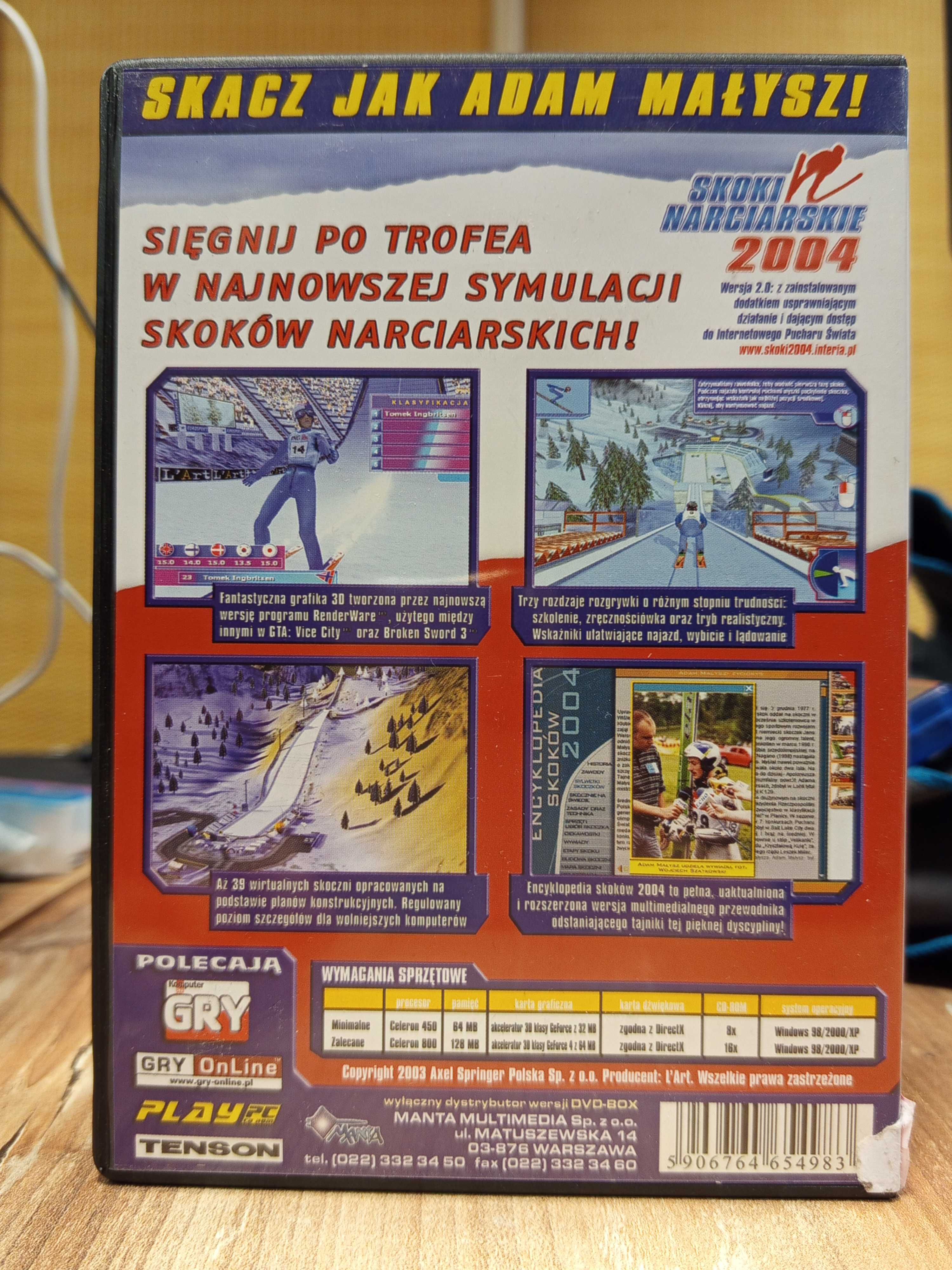 Skoki narciarskie 2004 PC, SklepRetroWWA