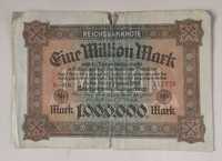 banknot 1mln marek, 1923 , państwo Niemcy