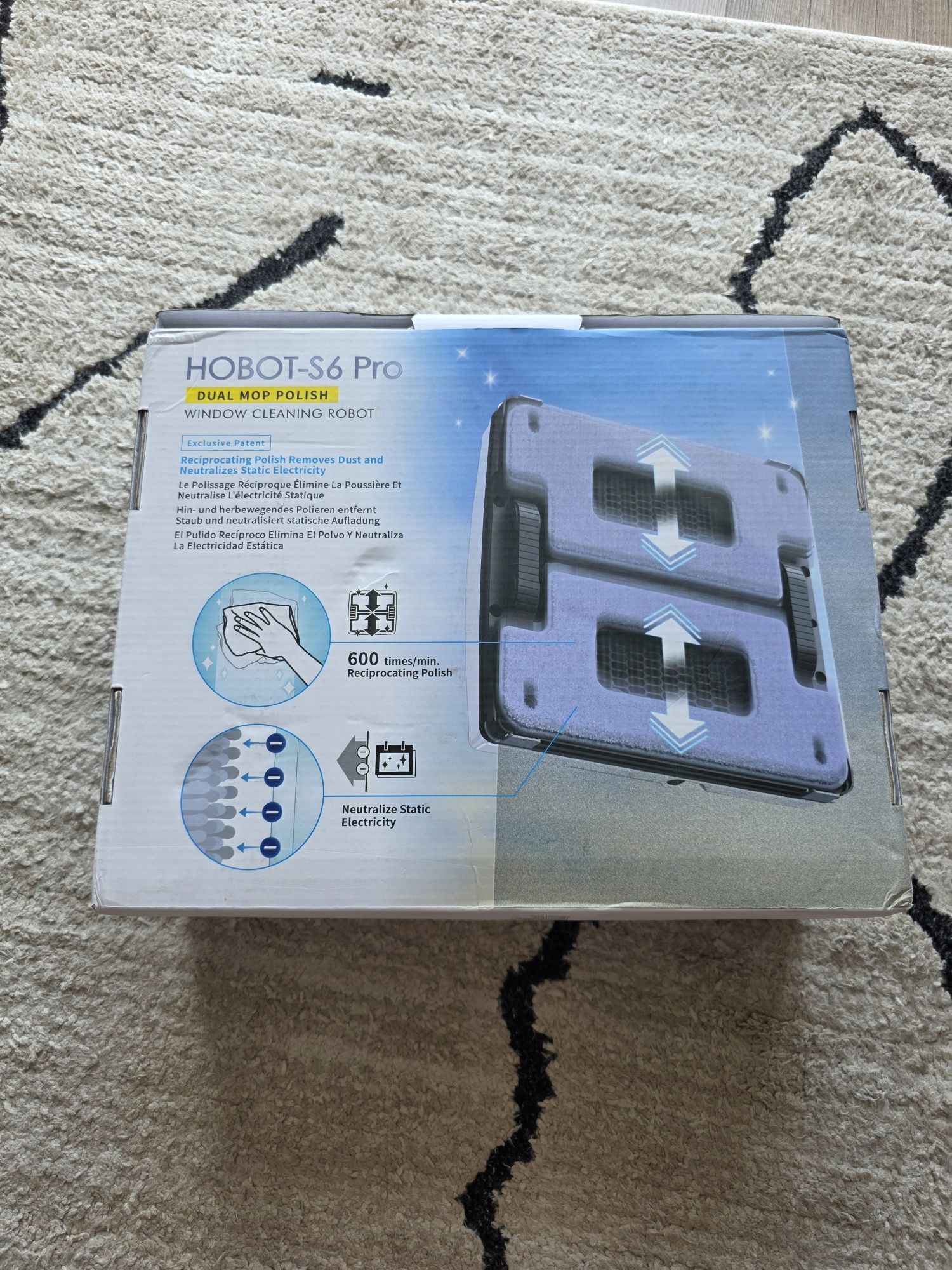 Робот мийник вікон Hobot s6 PRO