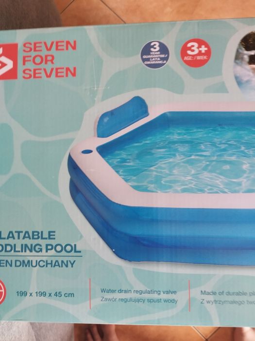 Basen Rodziny 2mx 2m 45 wysokość  Nowe