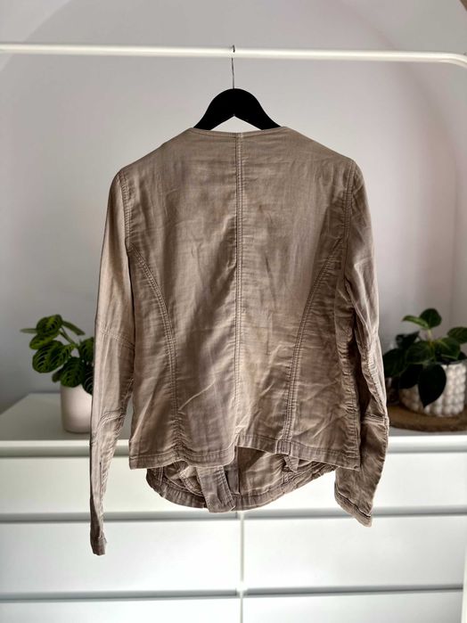 Kurtka płócienna ramoneska damska 44 bez podszewki ŻA0051A LA REDOUTE