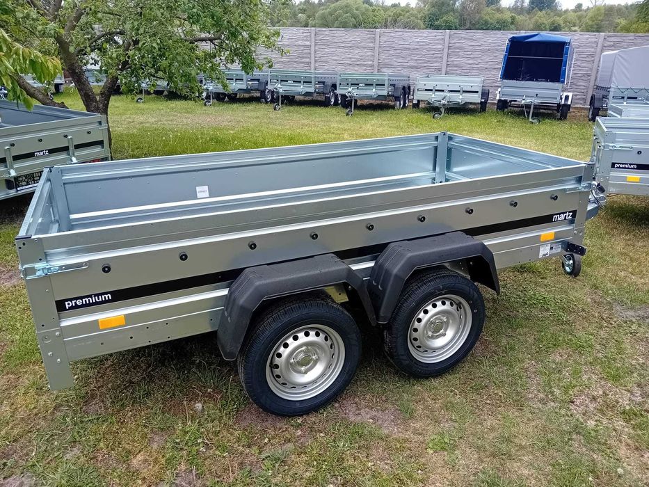 Sprzedam przyczepkę  Martz PREMIUM 264x126  2 osie PROMOCJA CENOWA