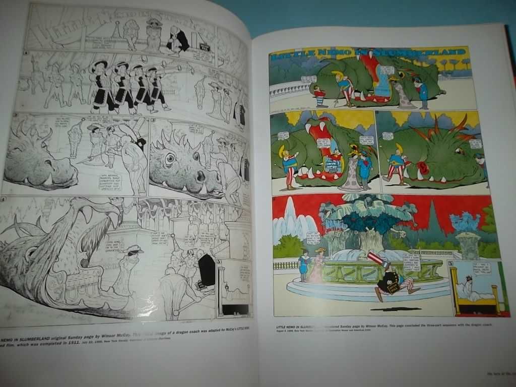 "The Comics Before 1945" - Brian Walker - Livro de grandes dimensões.