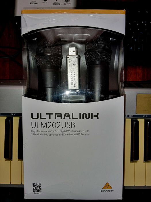Беспроводной микрофон Behringer 2шт.(Читать описание!)